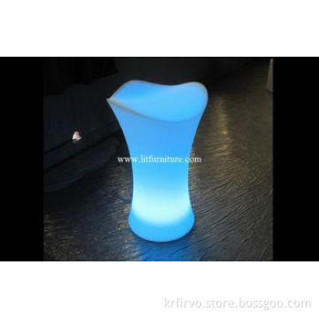 Lightweight lighting LED Bar Stoolfor Events with 16 colors